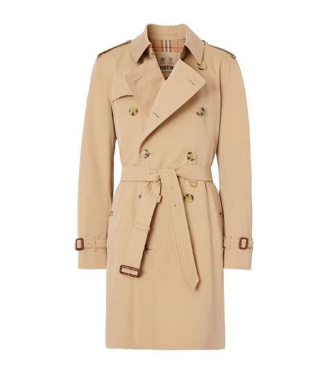 burberry kensington mid-length trench coat red|burberry coat size chart.